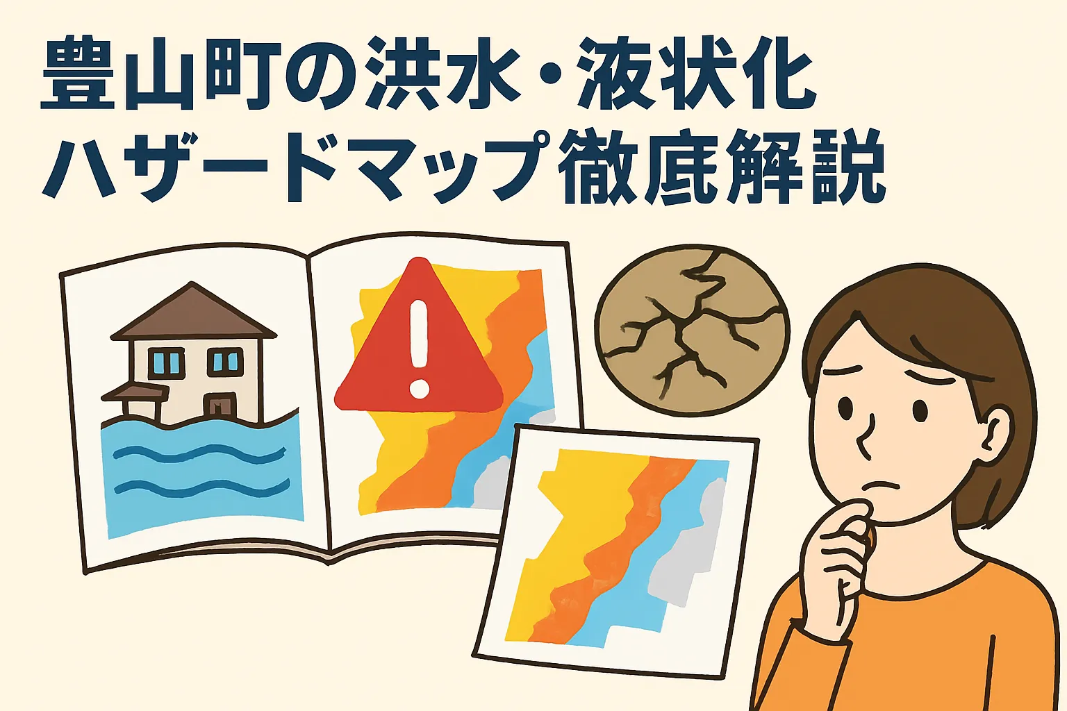 豊山町の洪水・液状化ハザードマップ徹底解説