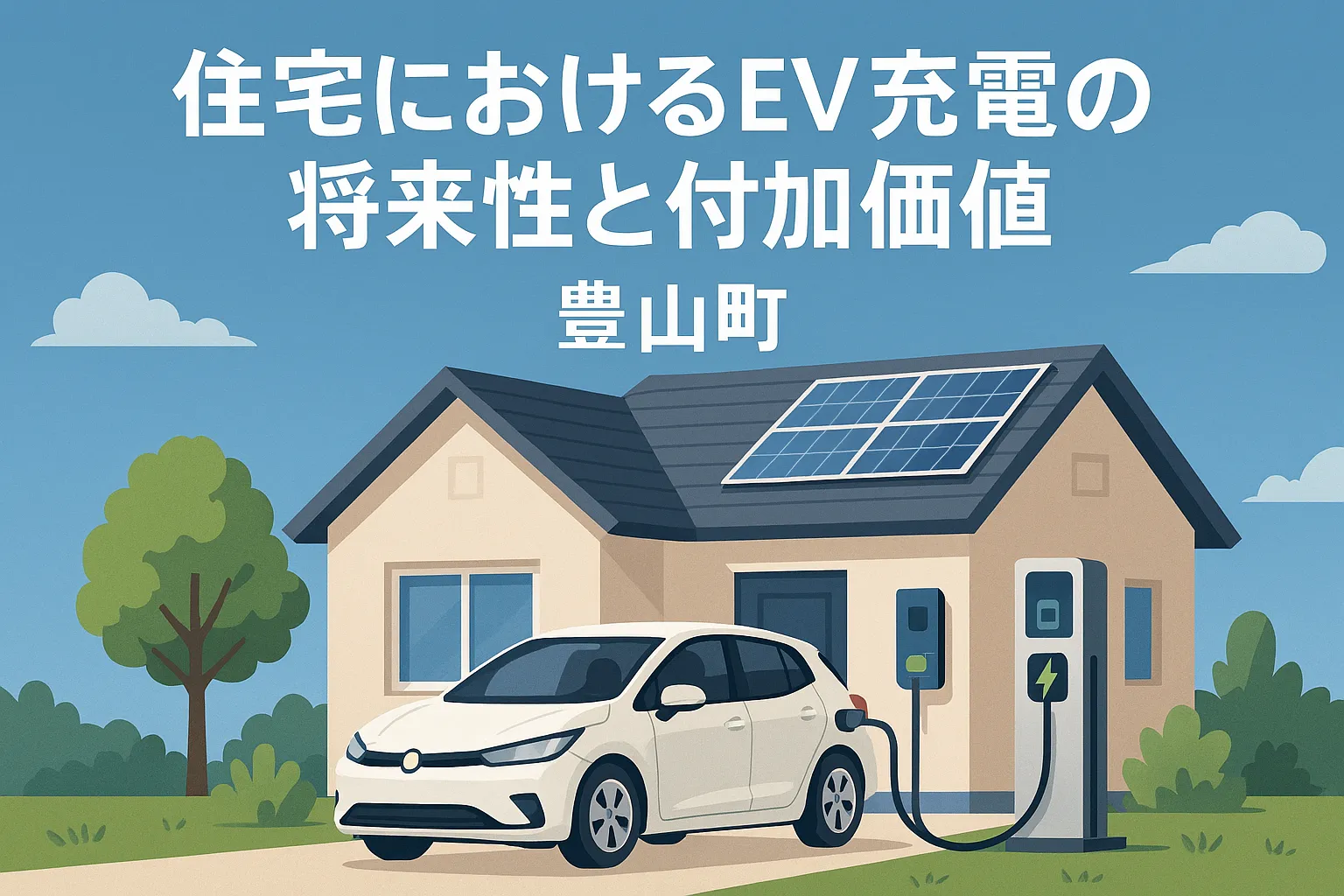 豊山町住宅におけるEV充電の将来性と付加価値