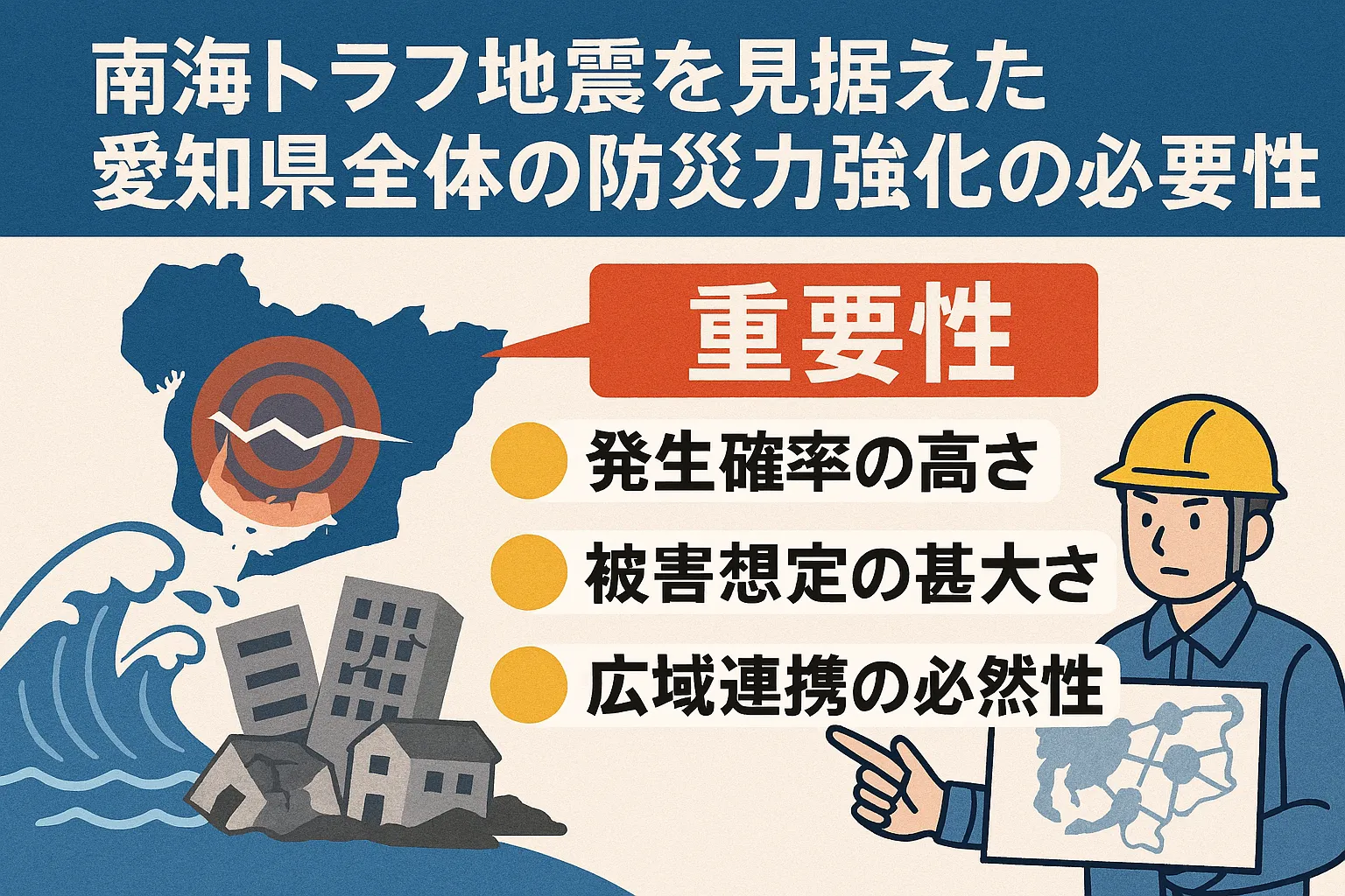 豊山町の防災拠点と南海トラフ地震対策の重要性