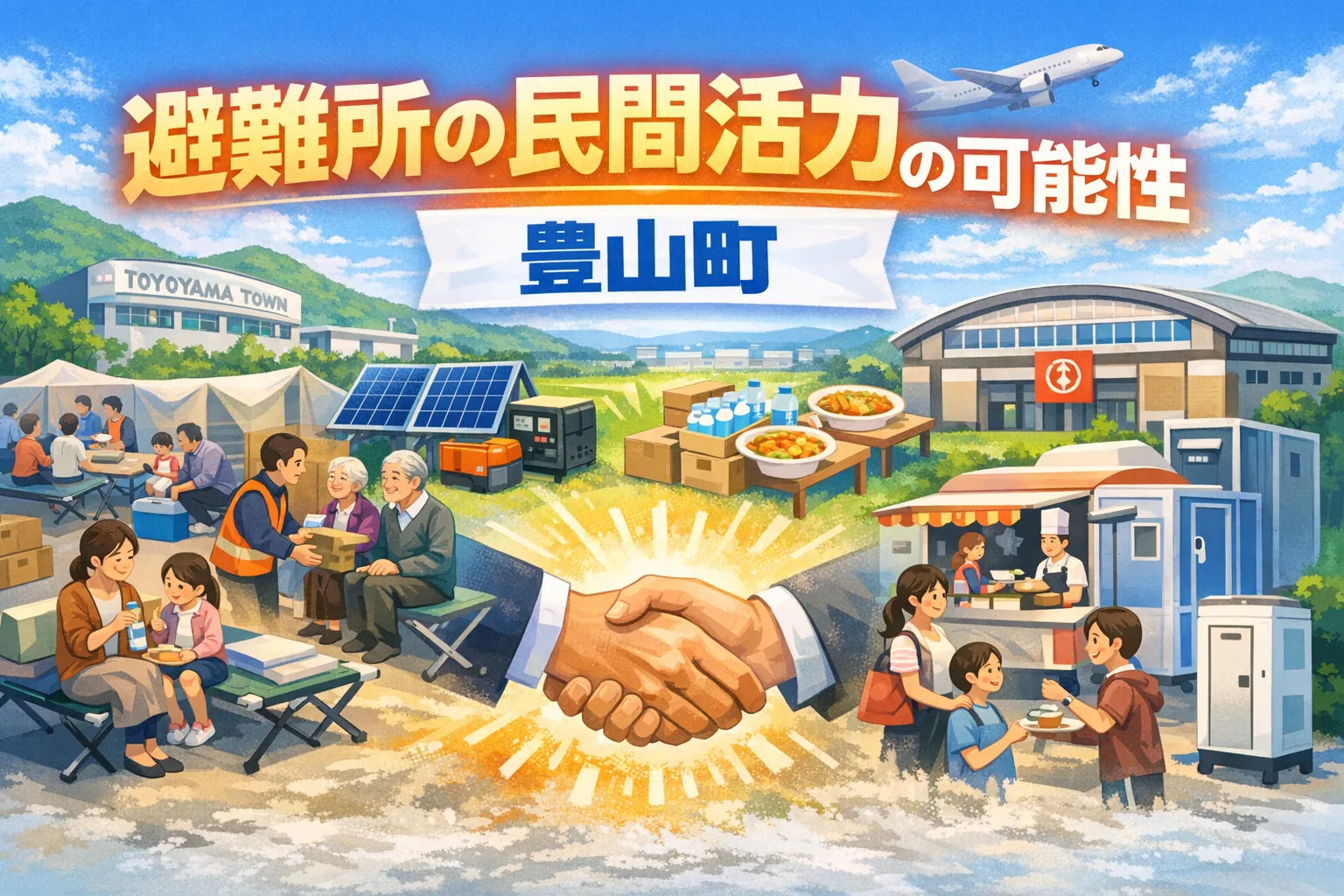 豊山町避難所の民間活力導入の可能性