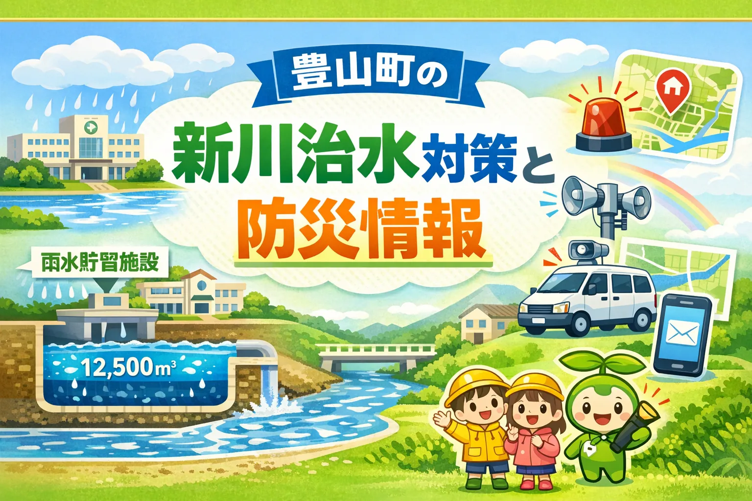 新川治水対策と防災への取り組みまとめ