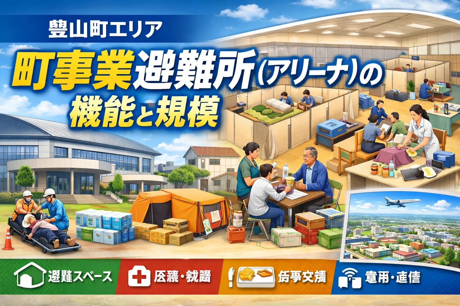 豊山町避難所と不動産の価値関係