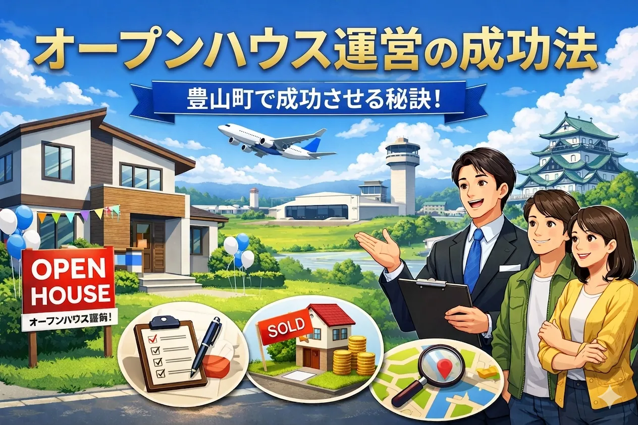 豊山町オープンハウス集客成功法