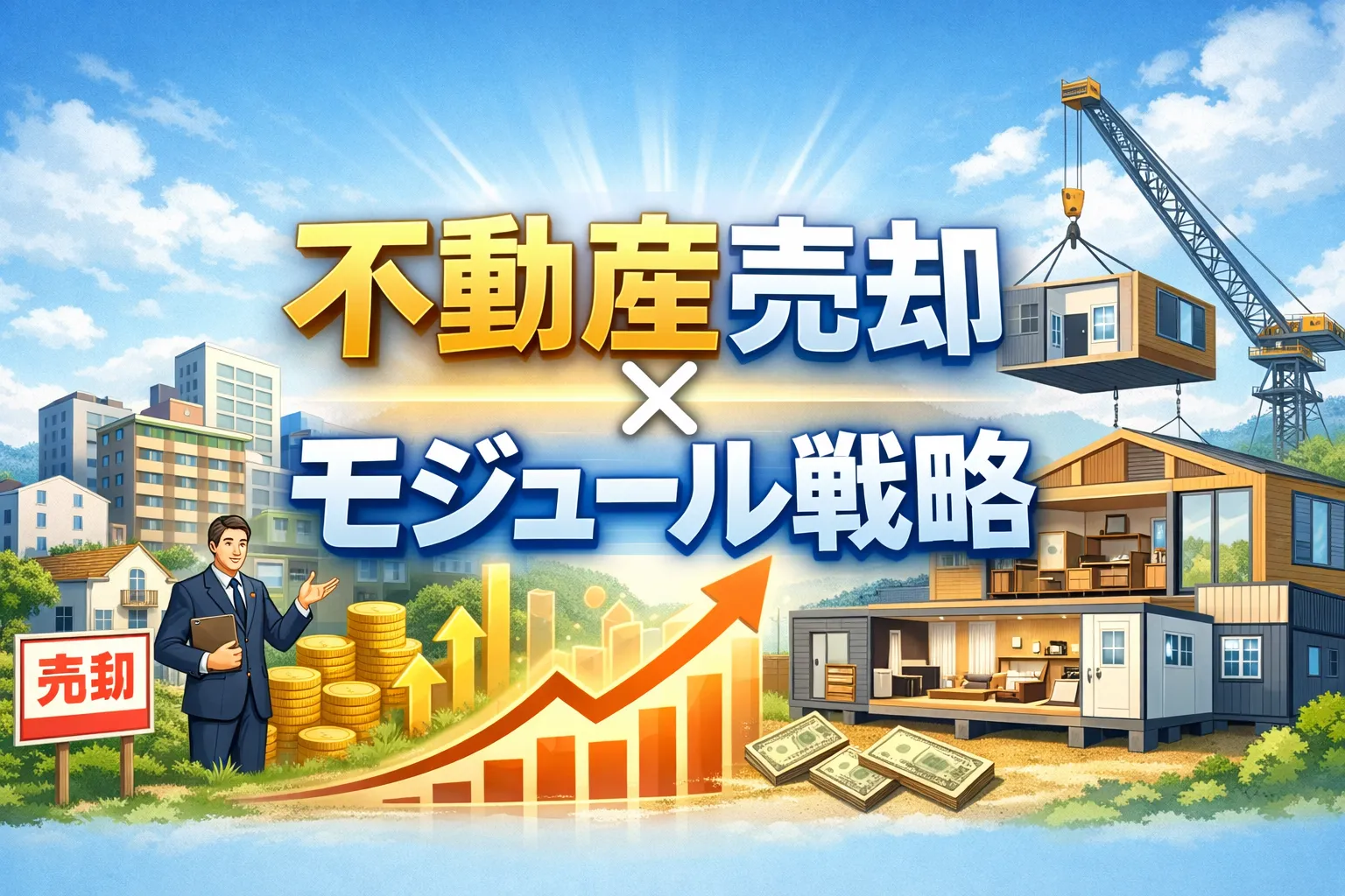 不動産売却とモジュール戦略で物件の高値成約を目指す方法