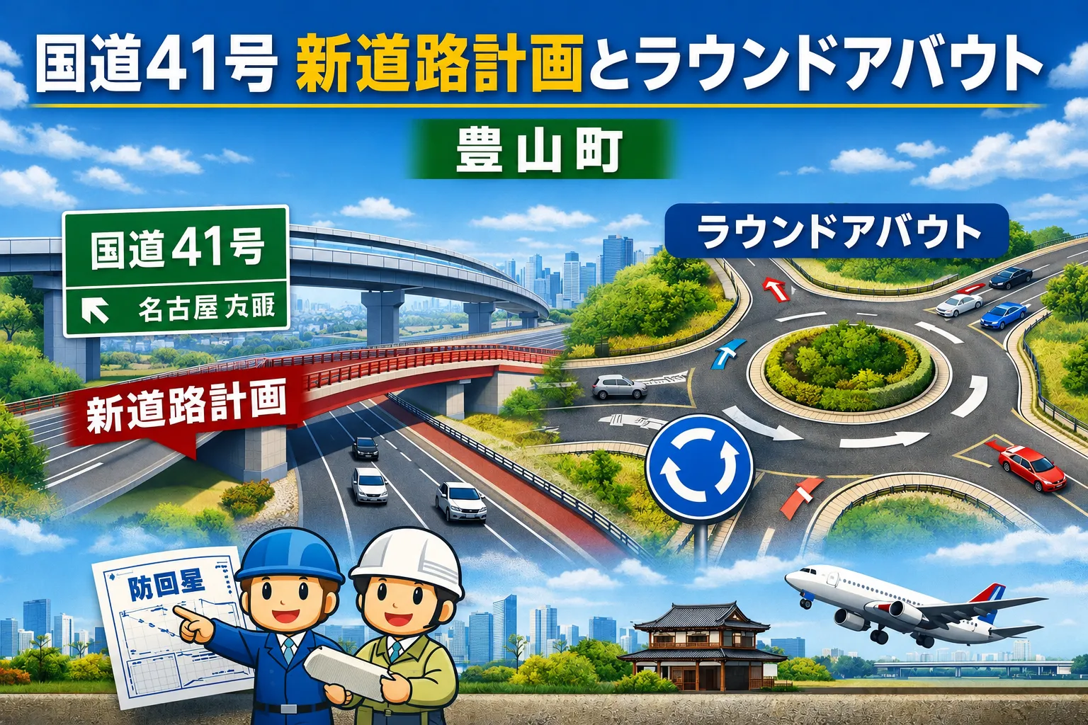 豊山町で進む“周辺インフラの大改革”
