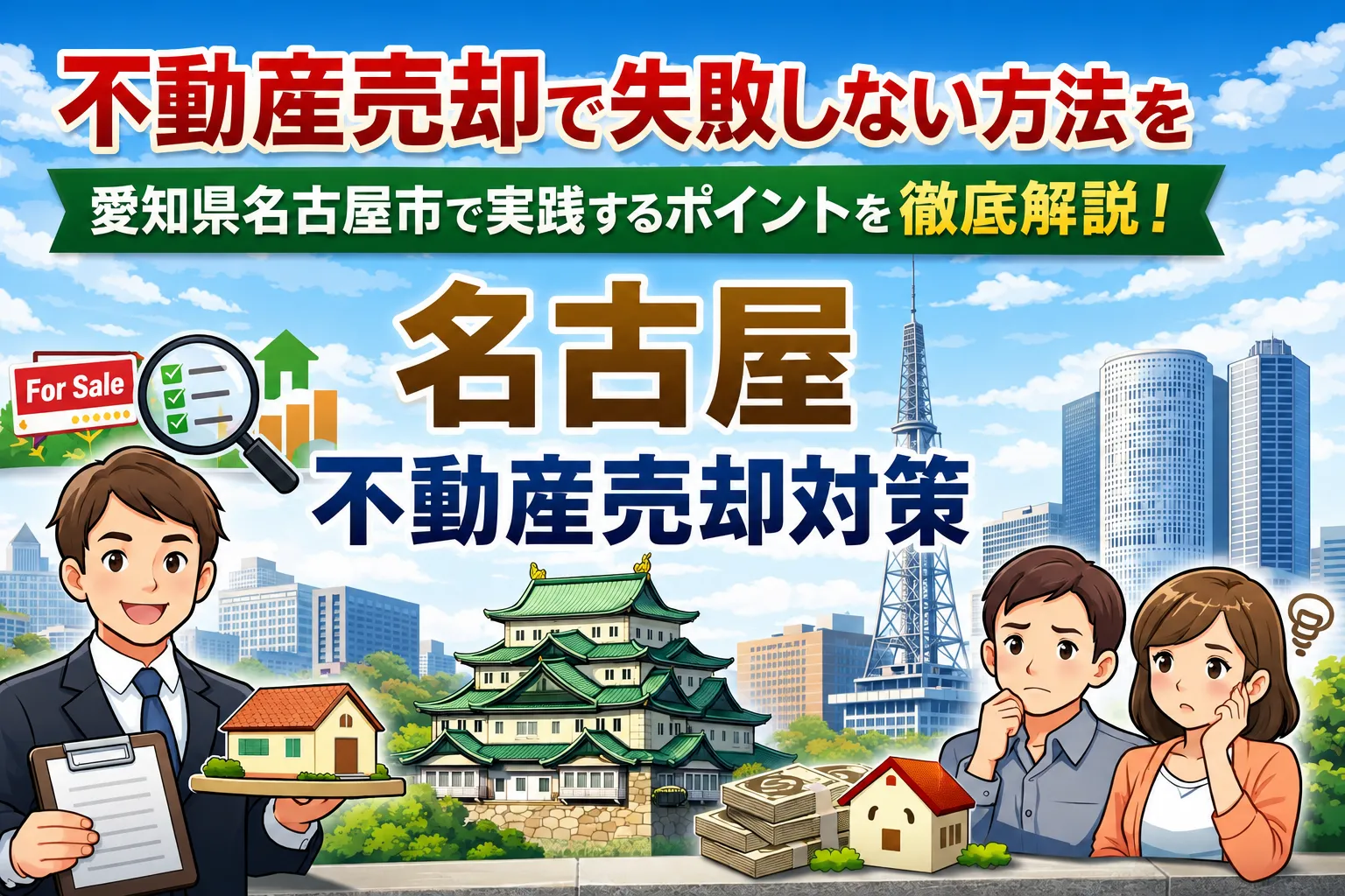 不動産売却で失敗しない方法を愛知県名古屋市で実践するポイントを徹底解説