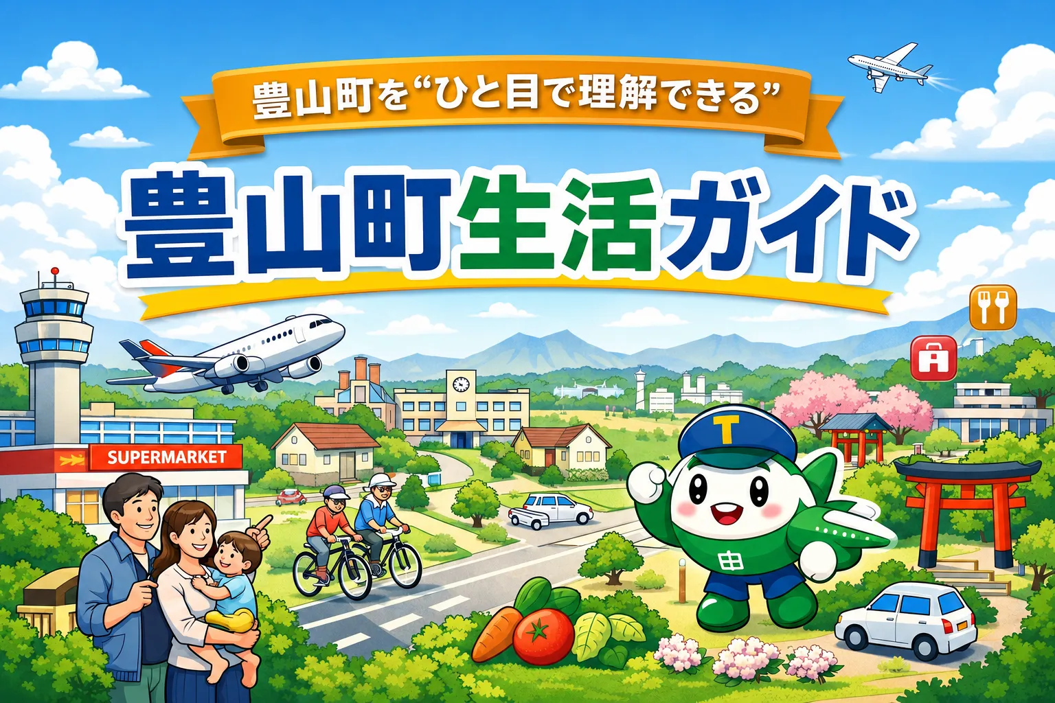 豊山町を“ひと目で理解できる”生活ガイド