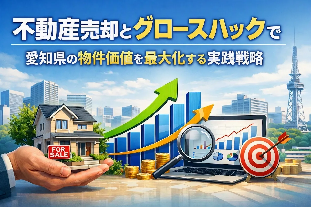 不動産売却とグロースハックで愛知県の物件価値を最大化する実践戦略
