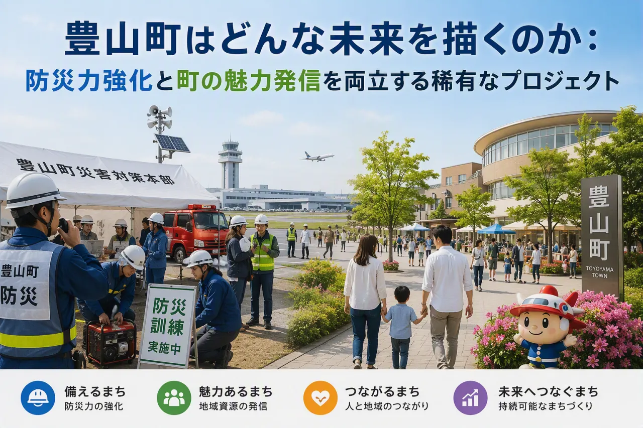 防災力強化と町の魅力発信を両立する稀有なプロジェクト