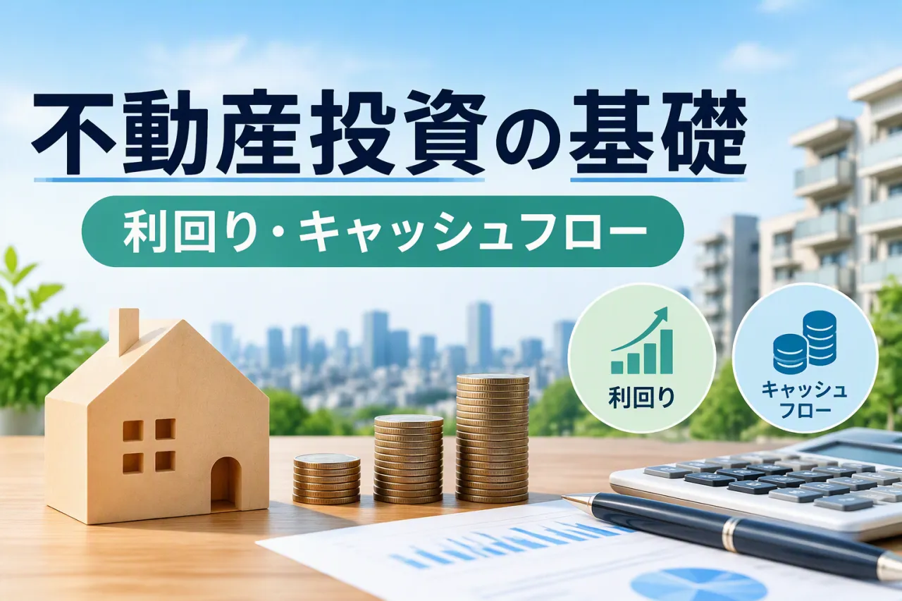 **不動産投資の基礎(利回り・キャッシュフロー)**