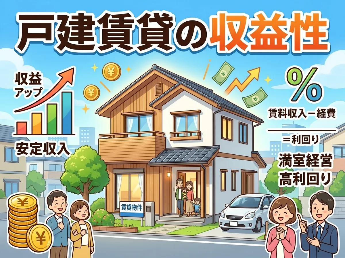 戸建賃貸の収益性